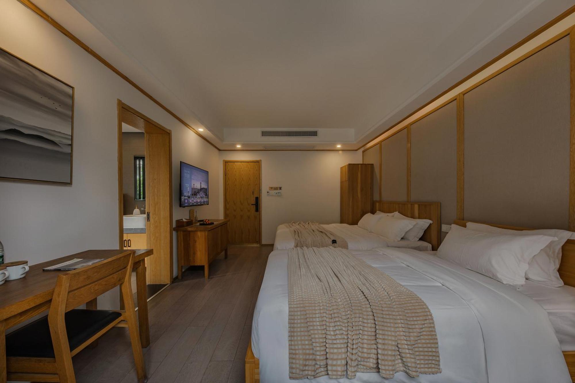 T Innn - West Lake - Yueshang Yunshe Homestay - Hangzhou Taiziwan Park Branch Exterior photo